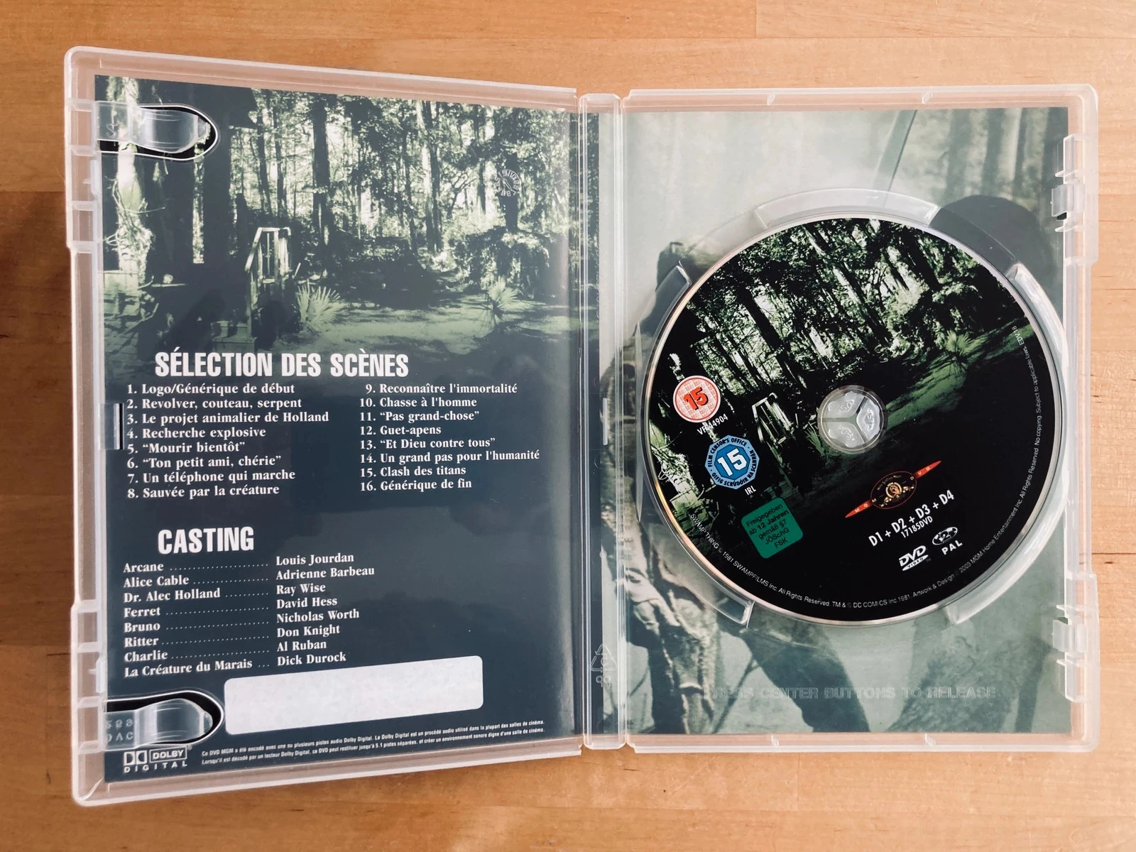 DVD A Criatura do Pântano. – photo 2
